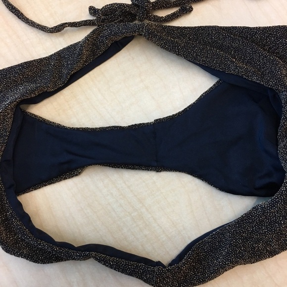 NOOKIE BEACH Metallic String Bikini Set Size S - Picture 4 of 5